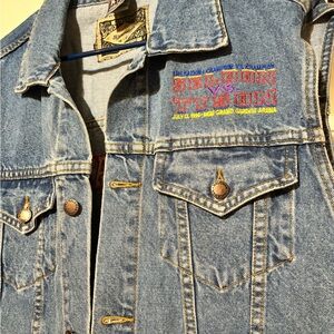 Seldom vs Tyson denim vest